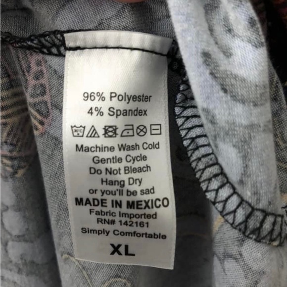 New w/tags Lularoe Carly dress - size XL - Picture 4 of 5